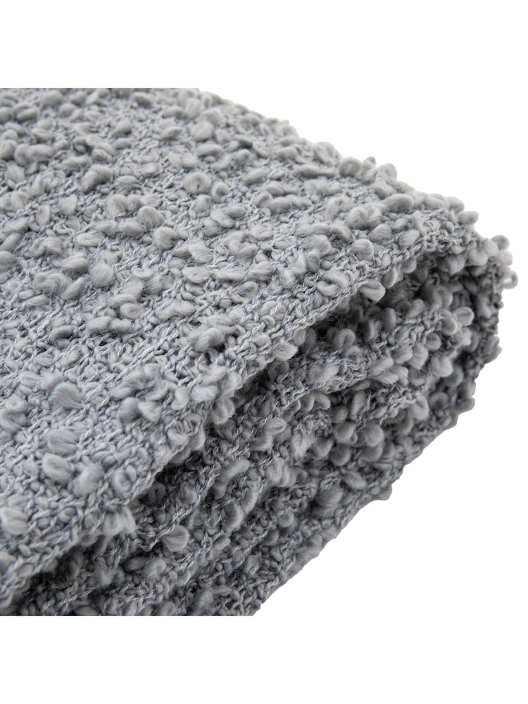 Gallery Home Grey Bologna Throw - Image 3 of 3