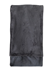 Gallery Home Grey Rolled Flannel Fleece - Image 1 of 1