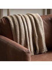 Gallery Home Natural Melange Acrylic Throw - Image 1 of 3