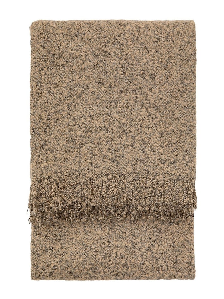 Gallery Home Natural Melange Acrylic Throw - Image 3 of 3