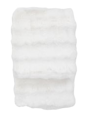 Gallery Home Cream Marshmallow Rabbit Throw - Image 5 of 5