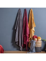 Gallery Home Blue Rolled Flannel Fleece - Image 2 of 2