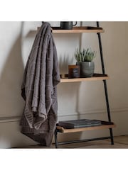 Gallery Home Grey Chenille Cable Throw - Image 1 of 7