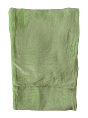 Gallery Home Green Rolled Flannel Fleece - Image 1 of 2