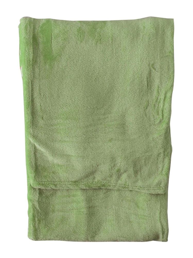 Gallery Home Green Rolled Flannel Fleece - Image 1 of 2 Gallery Home Green Rolled Flannel Fleece - Image 1 of 2