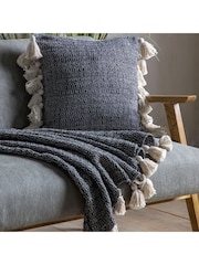 Gallery Home Black Woven Throw - Image 1 of 6