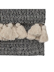Gallery Home Black Woven Throw - Image 5 of 6