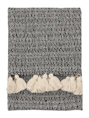 Gallery Home Black Woven Throw - Image 6 of 6