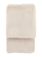 Gallery Home Brown Maple Faux Fur Throw - Image 1 of 3