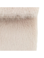 Gallery Home Brown Maple Faux Fur Throw - Image 2 of 3