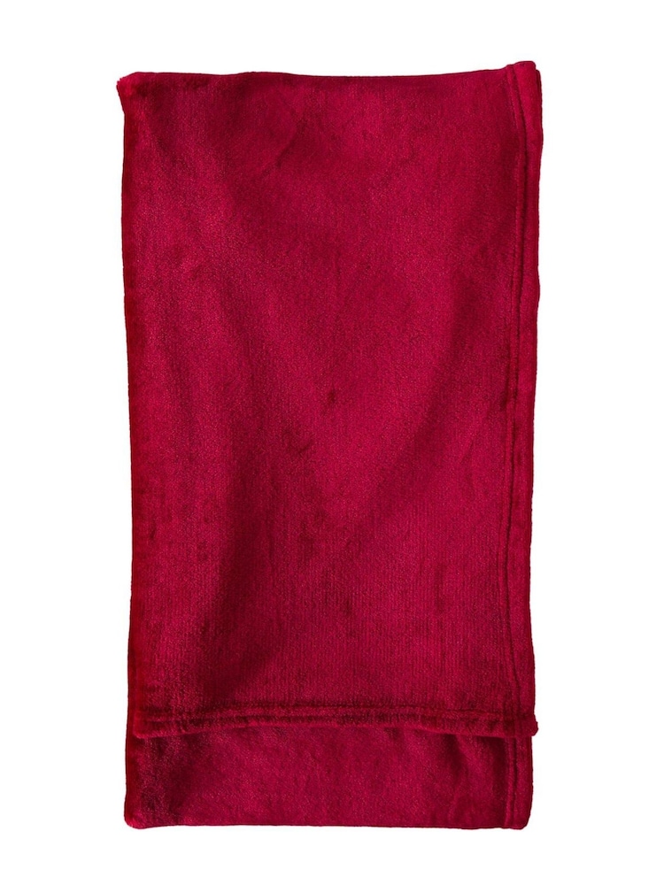 Gallery Home Red Rolled Flannel Fleece - Image 1 of 1