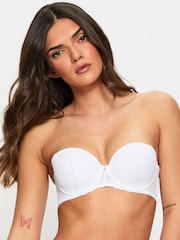 Ann Summers White Strapless Sexy Lace Underwired Bra - Image 1 of 8