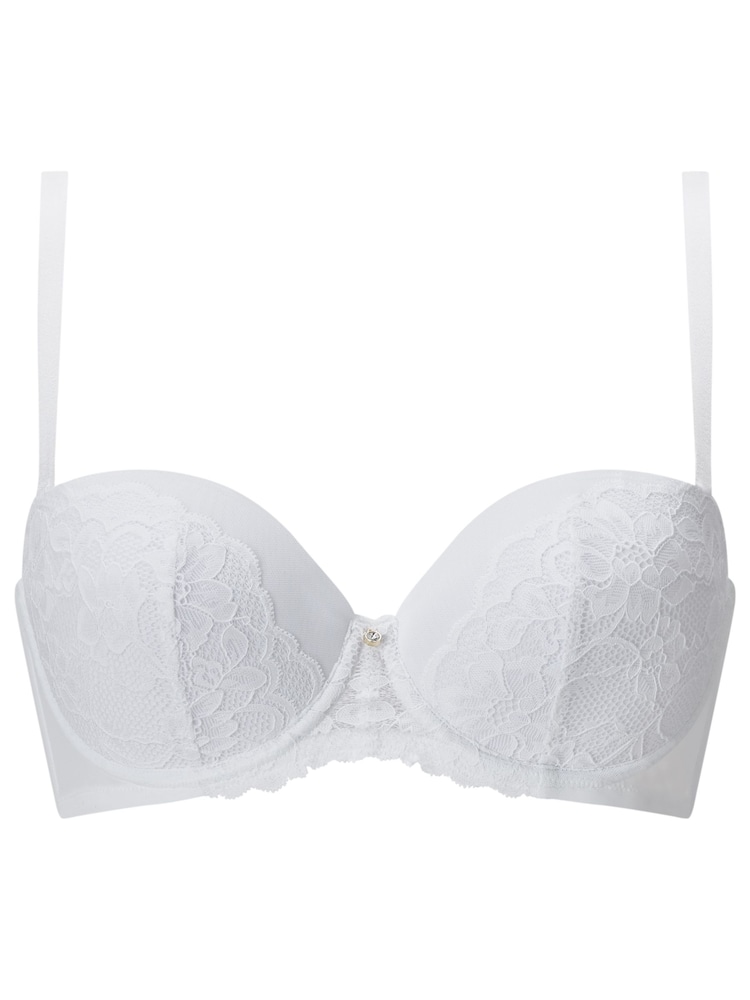 Ann Summers White Strapless Padded Sexy Lace Bra - Image 7 of 7
