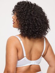 Ann Summers White DD+ Non Pad Plunge Sexy Lace Underwired Bra - Image 2 of 5