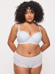 Ann Summers White Pad Balcony Sexy Lace Underwired Bra - Image 7 of 8