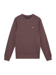 Lyle & Scott Brown Crew Neck Sweatshirt - Image 1 of 2