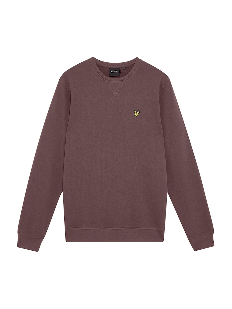 Lyle & Scott Brown Crew Neck Sweatshirt - Image 1 of 2