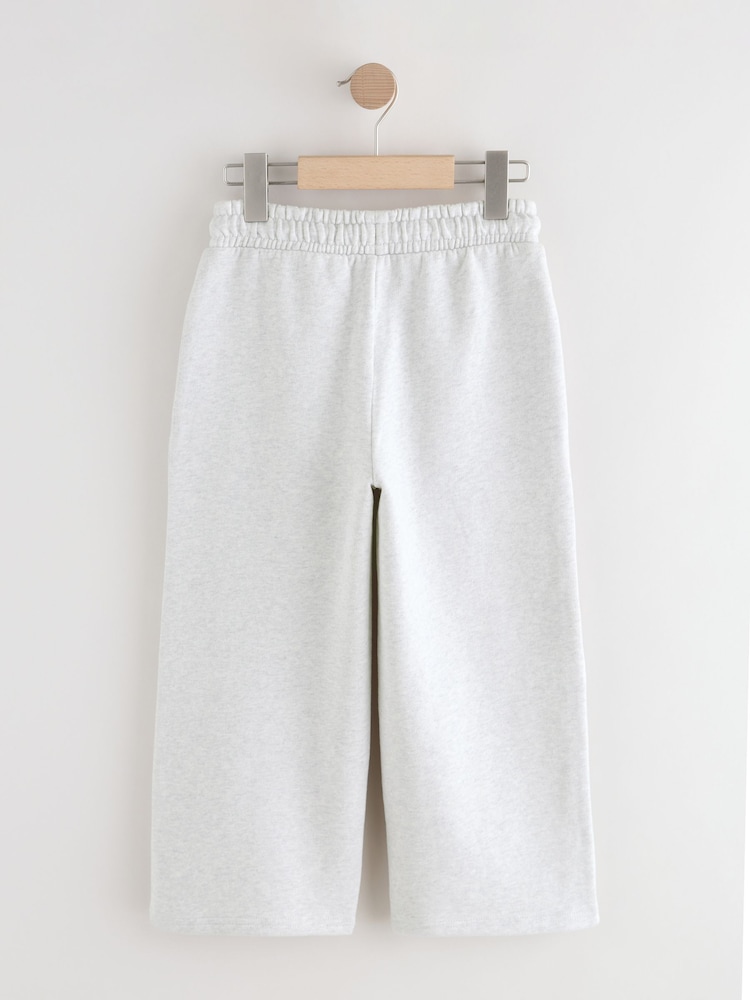 Black/Grey Wide Leg Joggers 2 Pack (3-16yrs) - Image 2 of 6