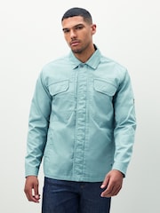 Lyle & Scott Green Multi Pocket Overshirt - Image 1 of 4