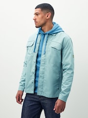 Lyle & Scott Green Multi Pocket Overshirt - Image 3 of 4