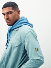 Lyle & Scott Green Multi Pocket Overshirt - Image 4 of 4