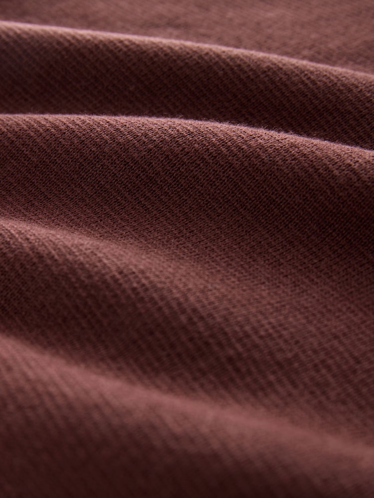 Dark Pink Plain Regular Fit Premium Quarter Zip Jumper - Image 7 of 7 Dark Pink Plain Regular Fit Premium Quarter Zip Jumper - Image 7 of 7