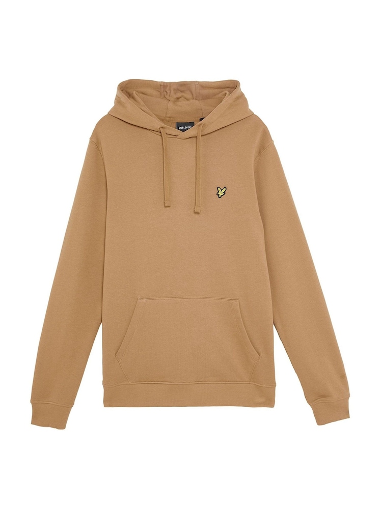 Lyle & Scott Coffee Brown Pullover Hoodie - Image 5 of 5 Lyle & Scott Coffee Brown Pullover Hoodie - Image 5 of 5