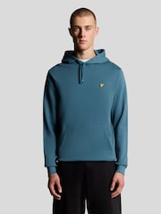 Lyle & Scott CHAMBRAY BLUE Pullover Hoodie - Image 1 of 6