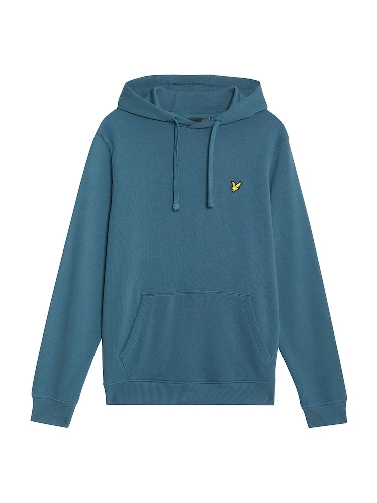 Lyle & Scott CHAMBRAY BLUE Pullover Hoodie - Image 6 of 6