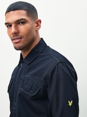 Lyle & Scott Black Multi Pocket Overshirt - Image 5 of 6