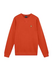 Lyle & Scott Red Crew Neck Sweatshirt - Image 5 of 5