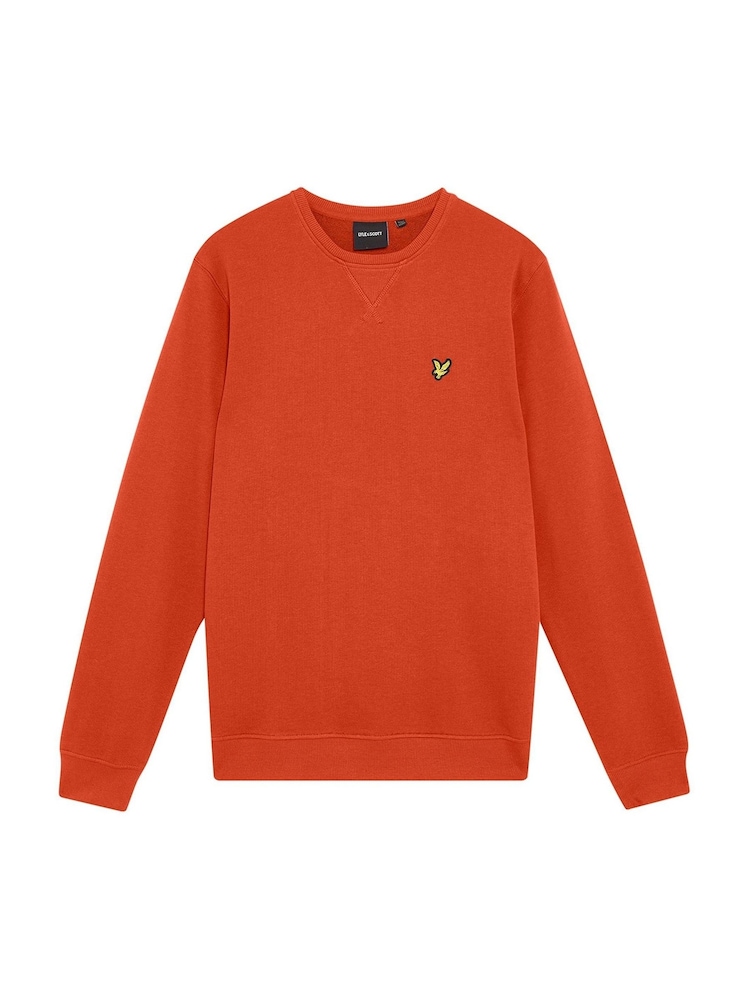 Lyle & Scott Red Crew Neck Sweatshirt - Image 5 of 5