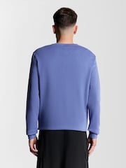Lyle & Scott Blue Crew Neck Sweatshirt - Image 2 of 5