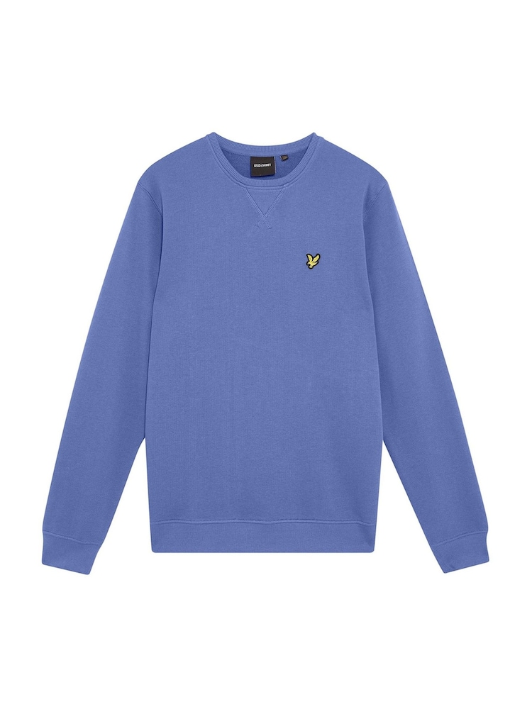 Lyle & Scott Blue Crew Neck Sweatshirt - Image 5 of 5