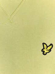 Lyle & Scott Yellow Crew Neck Sweatshirt - Image 6 of 6