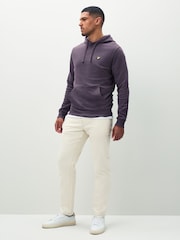 Lyle & Scott Brown Pullover Hoodie - Image 3 of 5