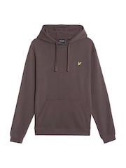 Lyle & Scott Brown Pullover Hoodie - Image 5 of 5