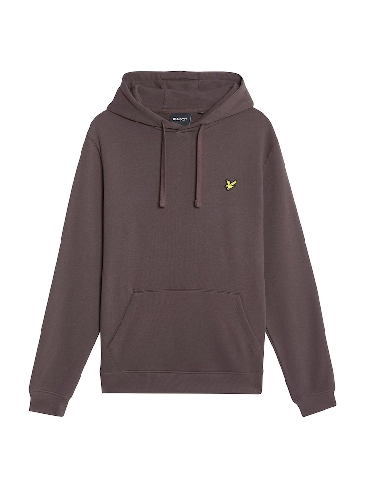 Lyle & Scott Brown Pullover Hoodie - Image 5 of 5