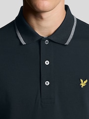Lyle & Scott Birdseye Tipped Polo Shirt - Imagen 2 de 3