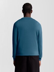 Suéter de algodón y merino con cuello redondo de Lyle & Scott - Imagen 4 de 6