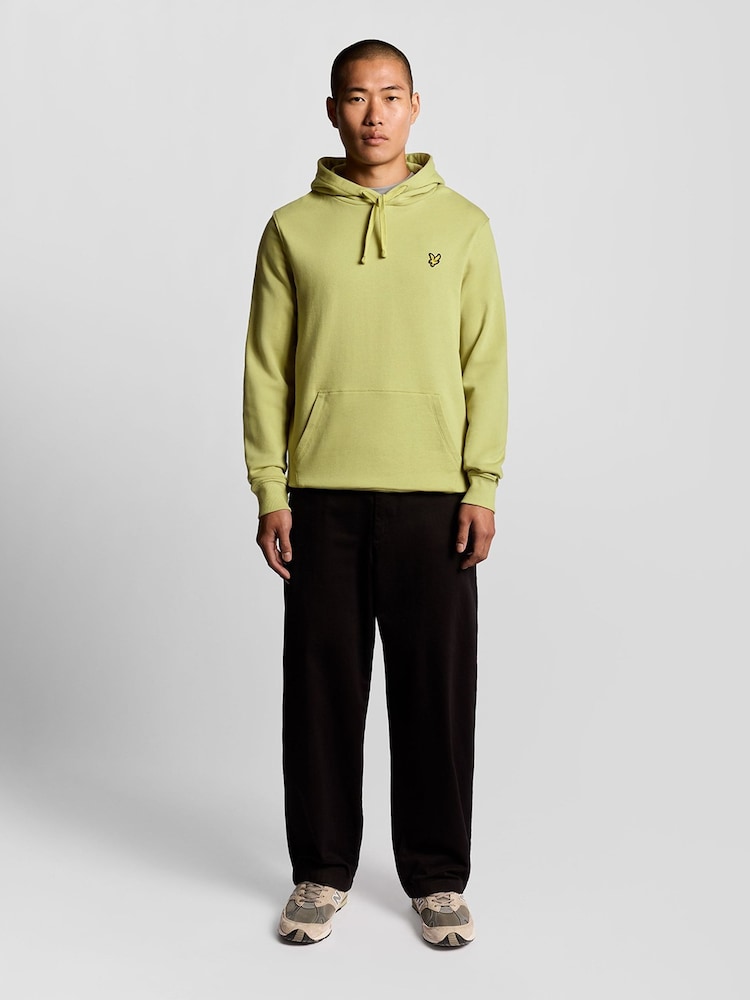 Lyle & Scott Yellow Pullover Hoodie - Image 2 of 6
