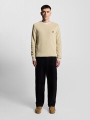 Lyle & Scott Engineered Rib Crew Neck Jumper - Imagen 2 de 6