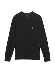 Lyle & Scott Engineered Rib Crew Neck Jumper - Imagen 5 de 6