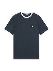 Lyle & Scott Blue Ringer T-Shirt - Image 1 of 1