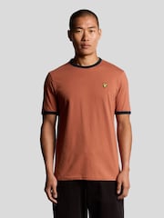 Lyle & Scott Blue Ringer T-Shirt - Image 1 of 6