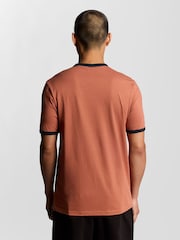 Lyle & Scott Blue Ringer T-Shirt - Image 2 of 6