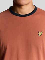 Lyle & Scott Blue Ringer T-Shirt - Image 4 of 6