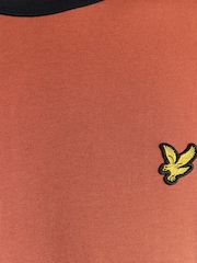 Lyle & Scott Blue Ringer T-Shirt - Image 5 of 6