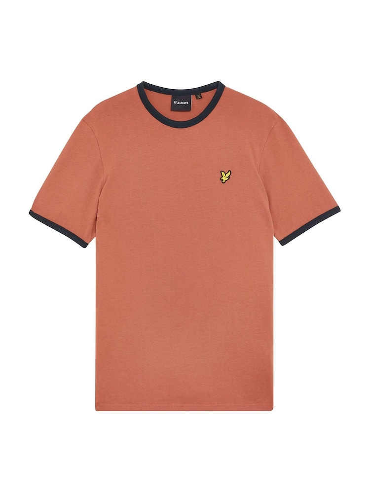 Lyle & Scott Blue Ringer T-Shirt - Image 6 of 6