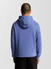 Lyle & Scott Navy Blue Pullover Hoodie - Image 2 of 5